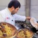 Uzbek teahouse Pilaf | How teahouse Pilaf is prepared | Street food