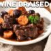 Red Wine Braised Beef with Prunes – Tender, Juicy & Full of Flavor!